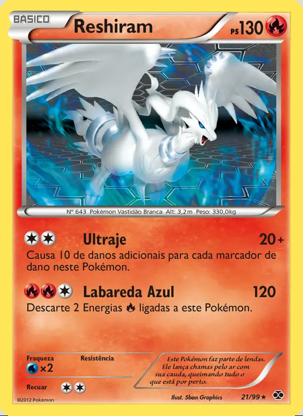 Image of the card Reshiram
