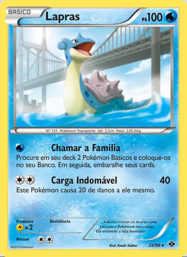 Image of the card Lapras