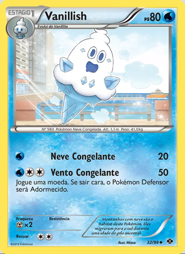 Image of the card Vanillish