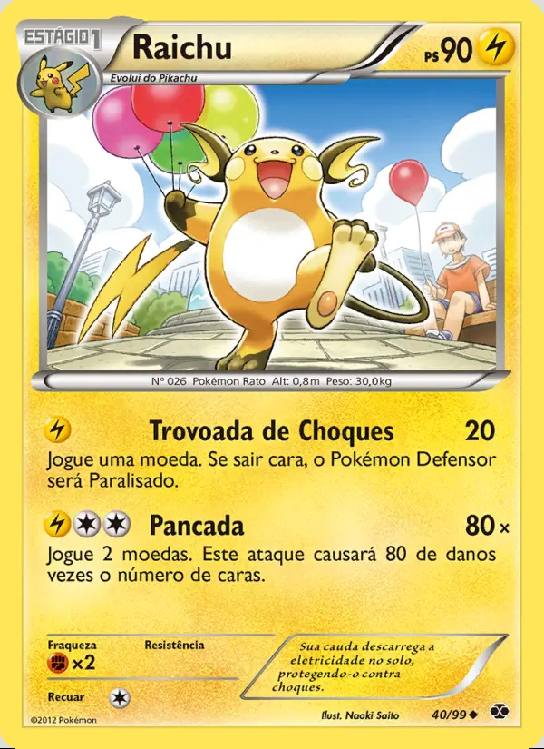 Image of the card Raichu