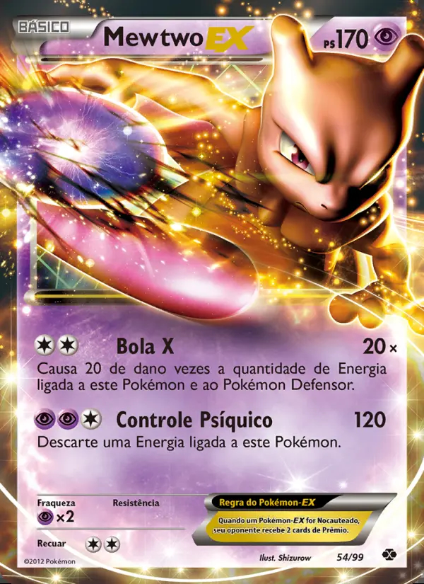 Image of the card Mewtwo-EX