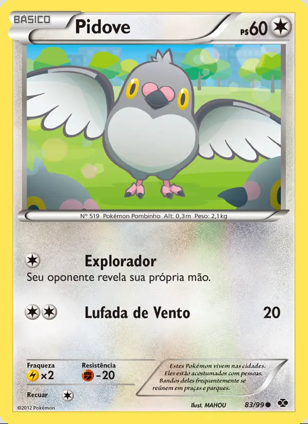 Image of the card Pidove
