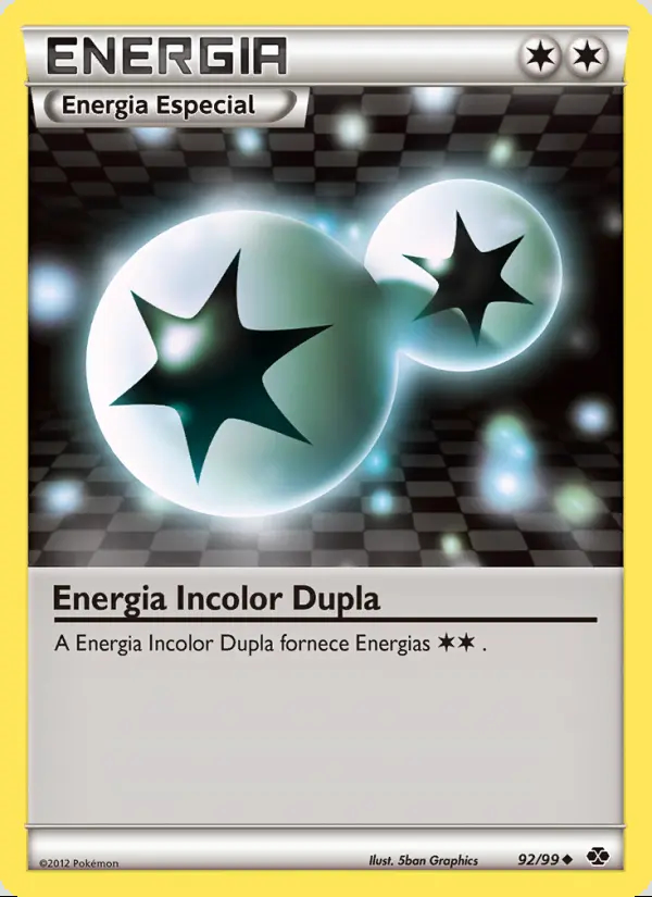 Image of the card Energia Incolor Dupla