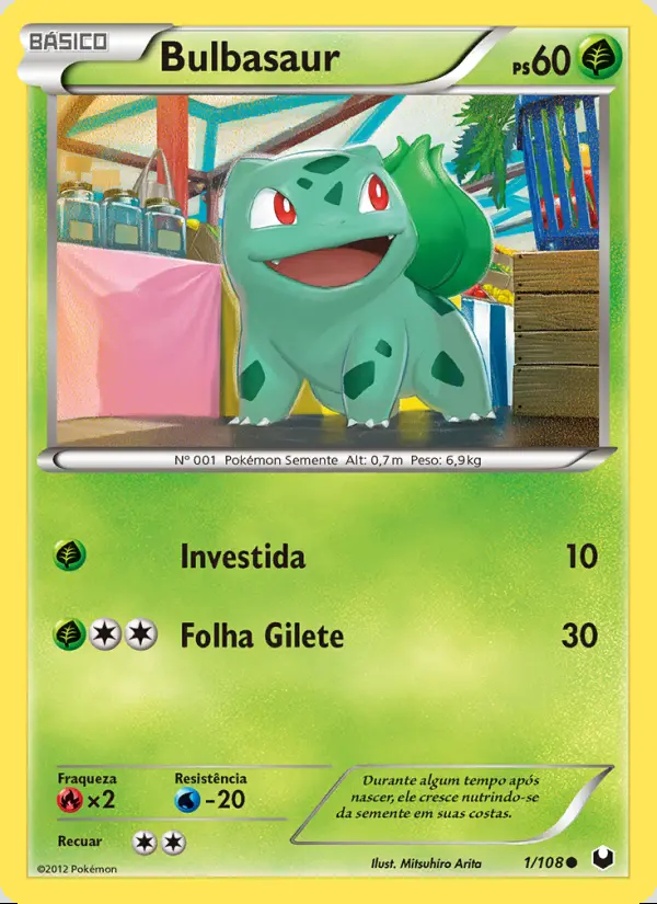 Image of the card Bulbasaur