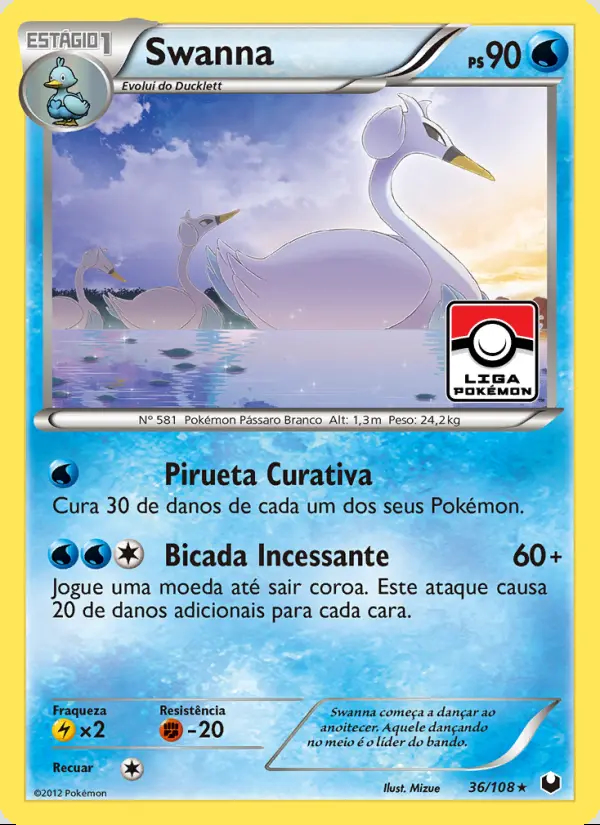 Image of the card Swanna