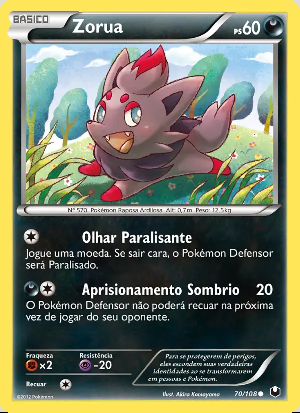 Image of the card Zorua