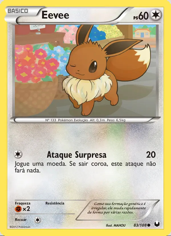Image of the card Eevee