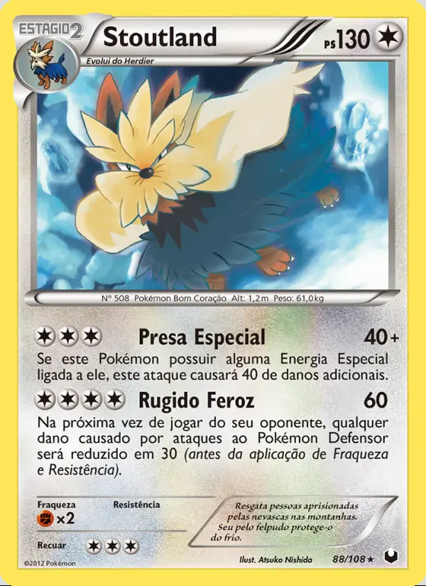 Image of the card Stoutland
