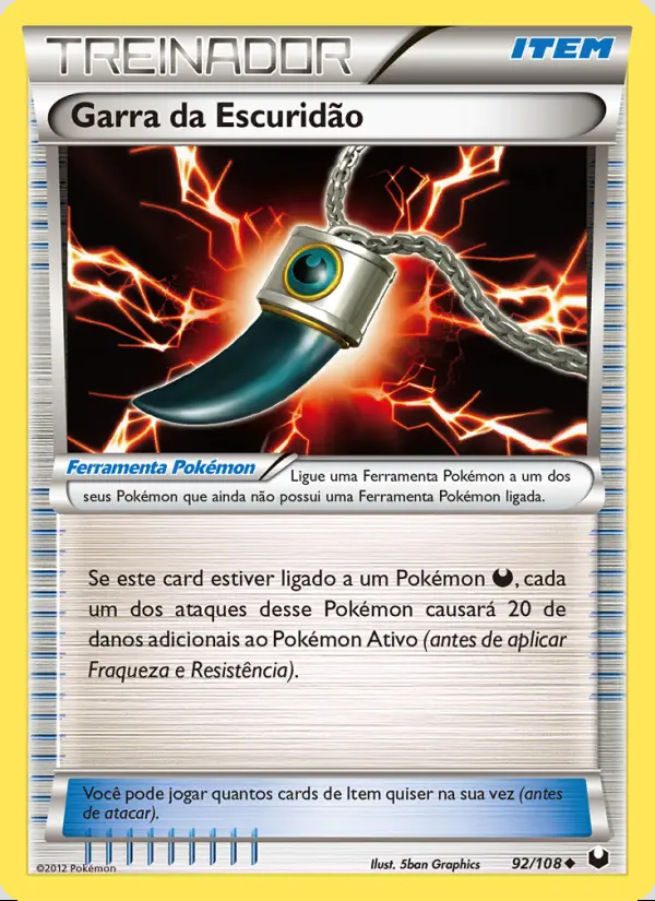 Image of the card Garra da Escuridão