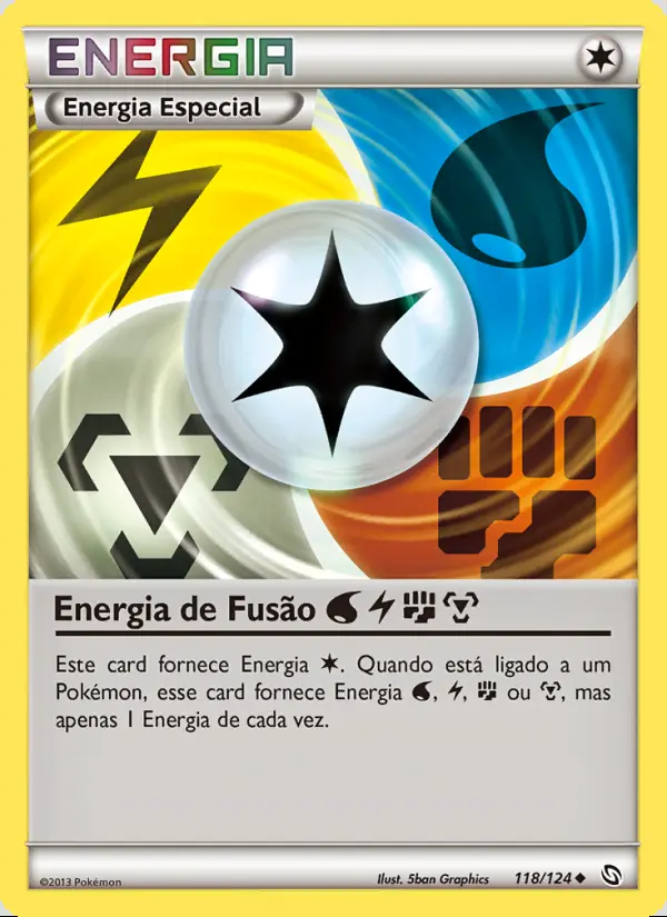 Image of the card Energia de Fusão Water Lightning Fighting Metal