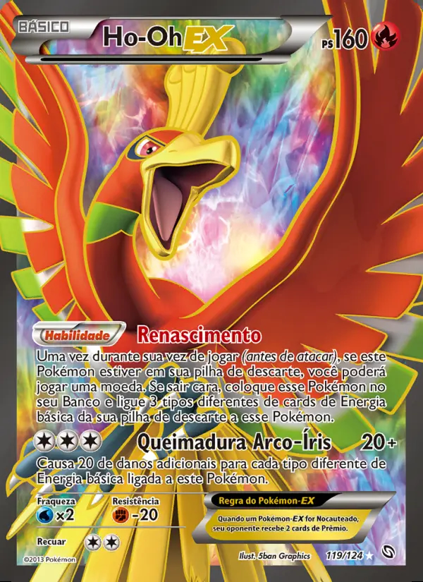 Image of the card Ho-Oh-EX