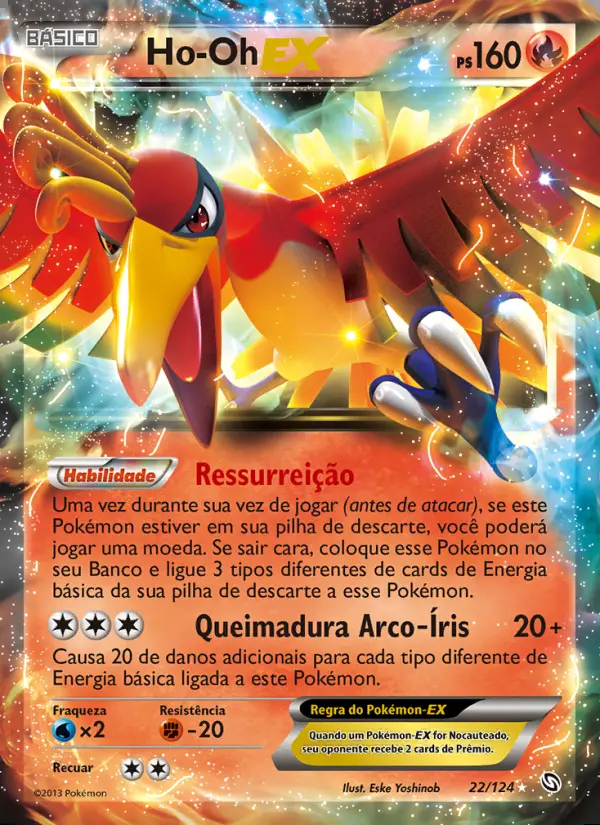 Image of the card Ho-Oh-EX