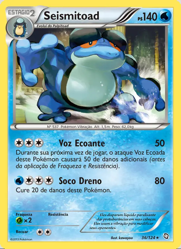 Image of the card Seismitoad