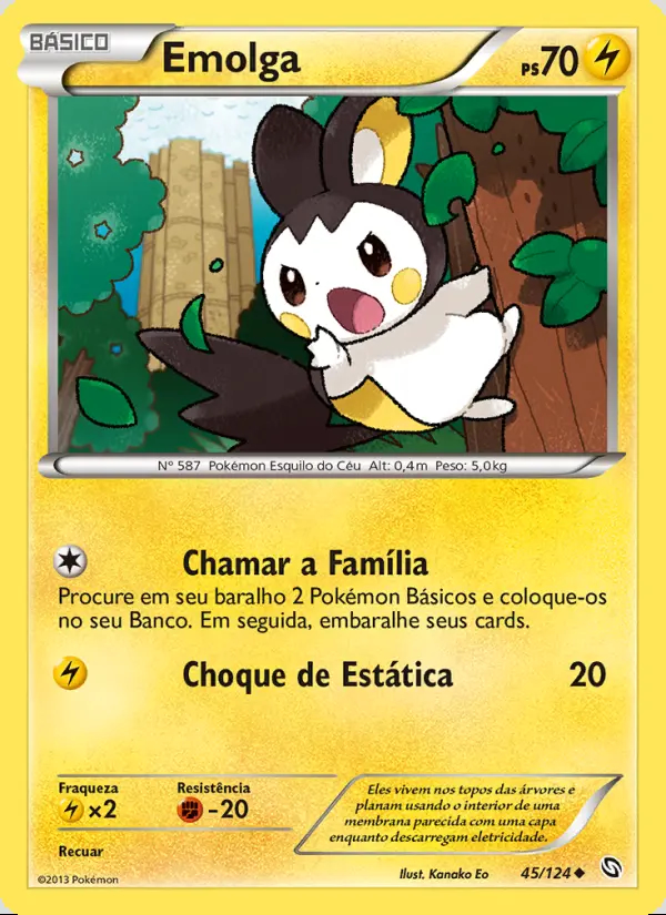 Image of the card Emolga