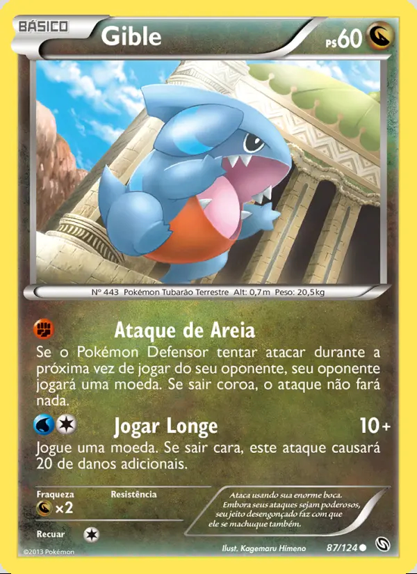 Image of the card Gible