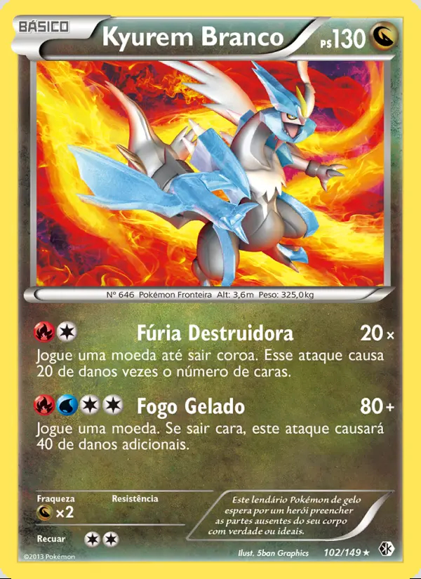 Image of the card Kyurem Branco