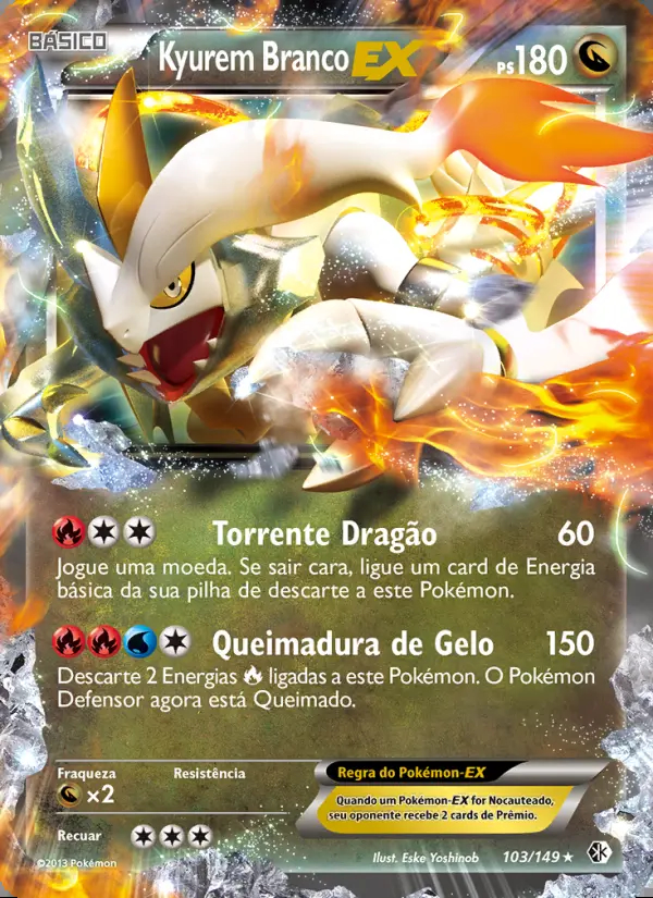 Image of the card Kyurem Branco-EX