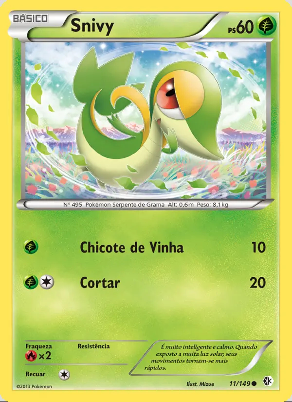 Image of the card Snivy