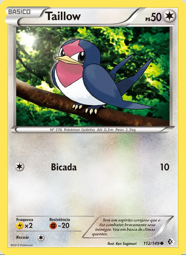 Image of the card Taillow