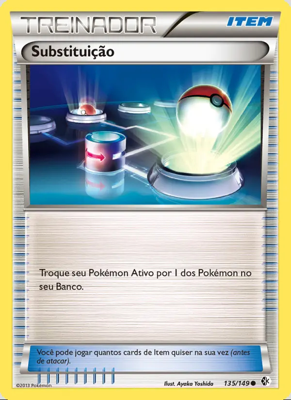 Image of the card Substituição