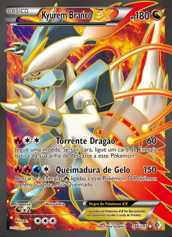 Image of the card Kyurem Branco-EX