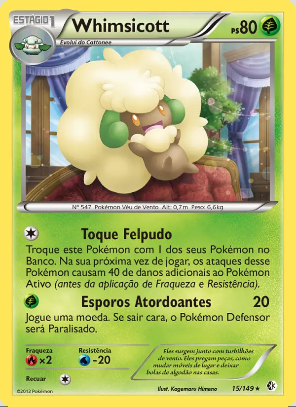 Image of the card Whimsicott