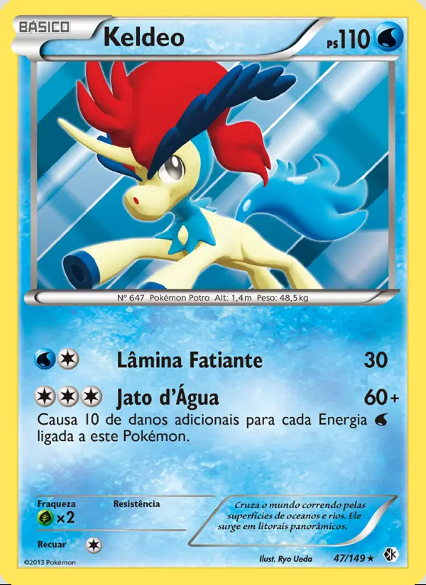 Image of the card Keldeo