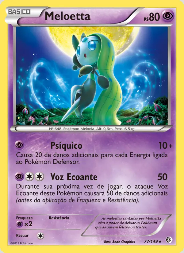 Image of the card Meloetta