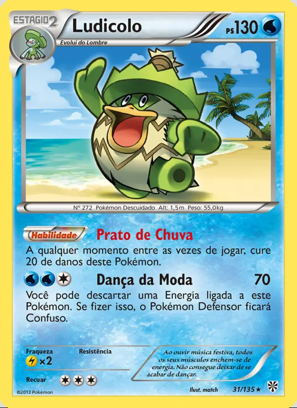 Image of the card Ludicolo