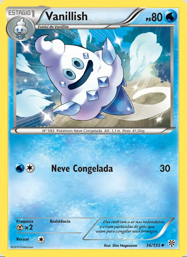 Image of the card Vanillish
