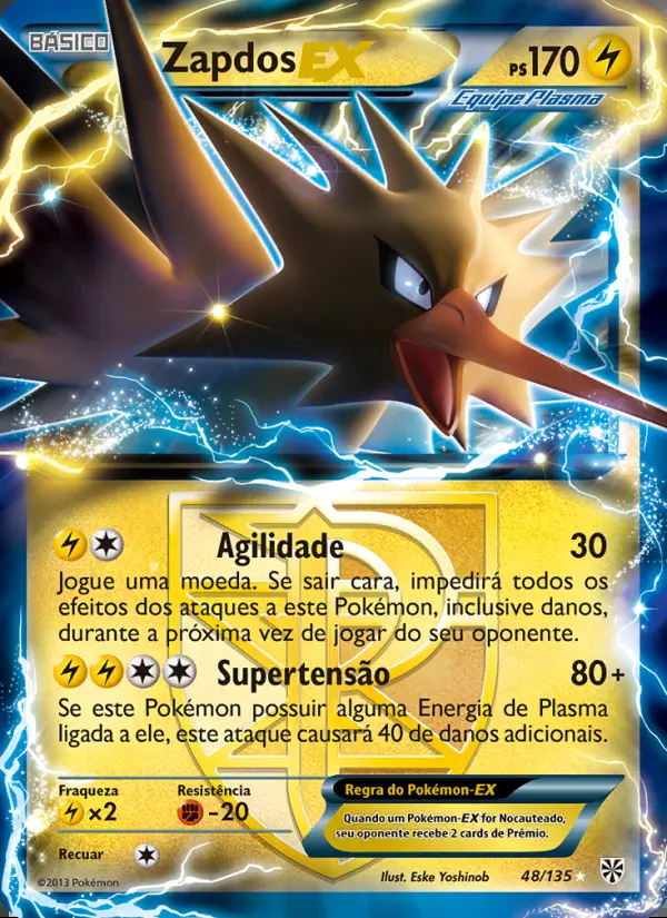 Image of the card Zapdos-EX