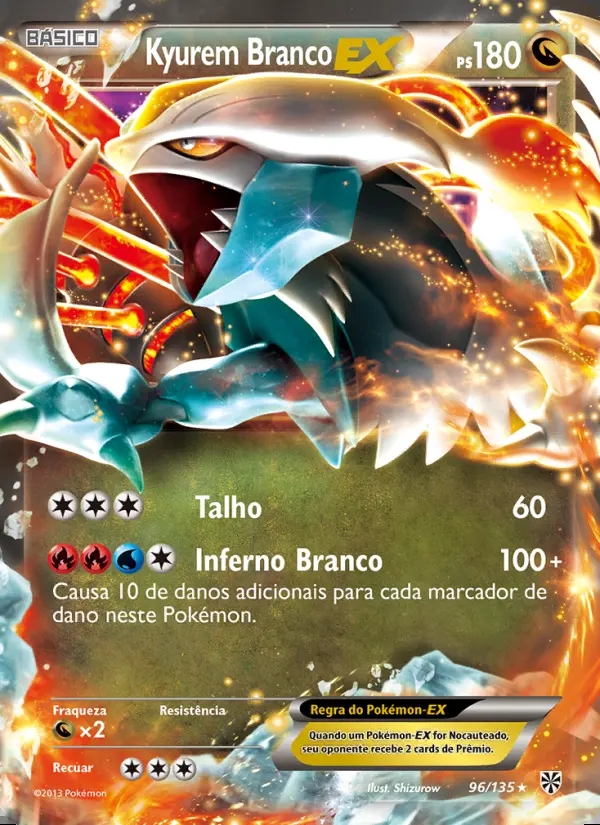 Image of the card Kyurem Branco-EX