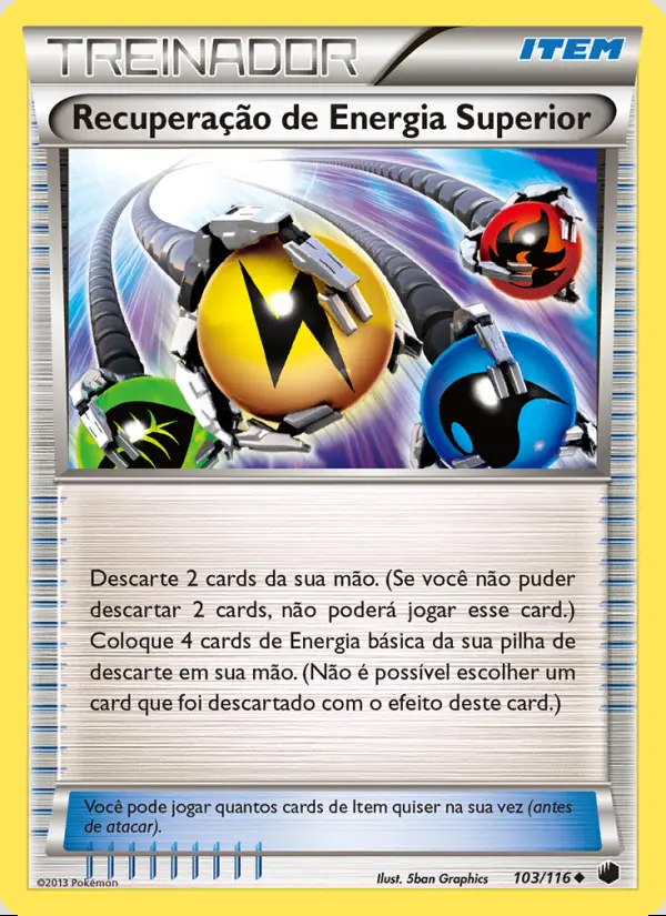 Image of the card Recuperação de Energia Superior