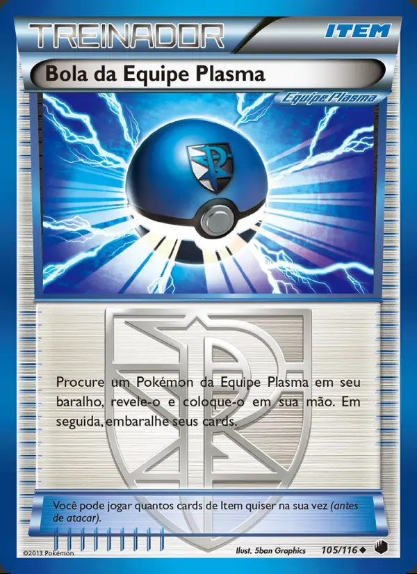 Image of the card Bola da Equipe Plasma