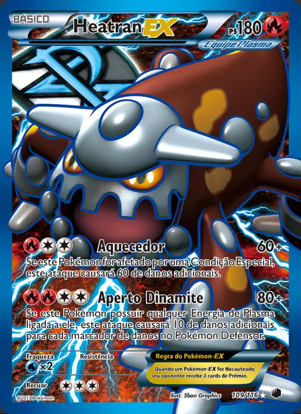 Image of the card Heatran-EX