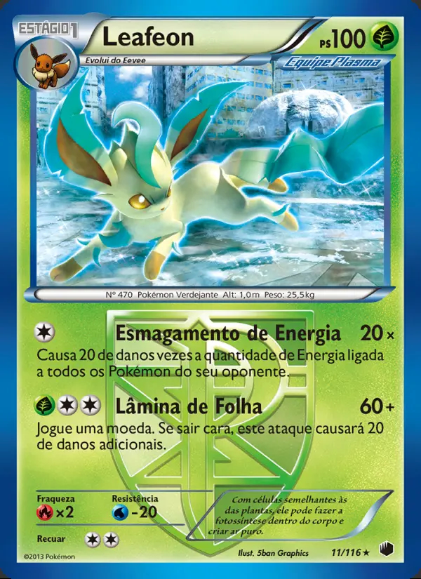 Image of the card Leafeon