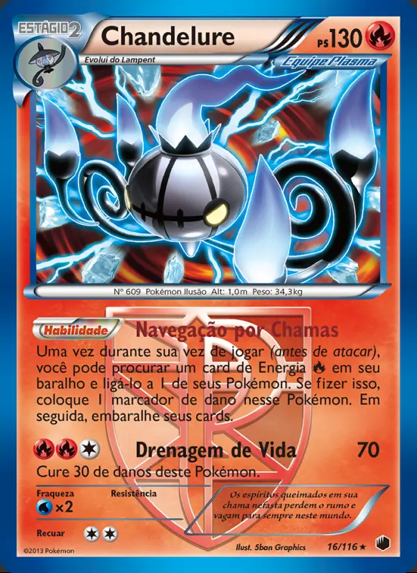 Image of the card Chandelure