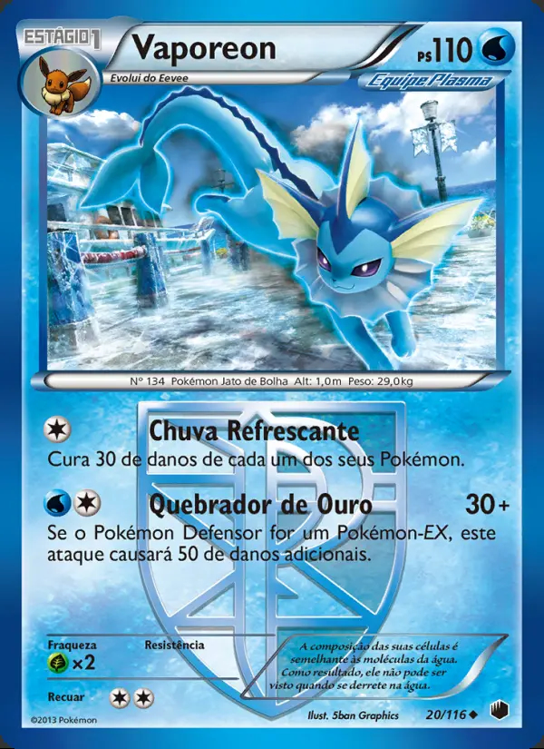 Image of the card Vaporeon