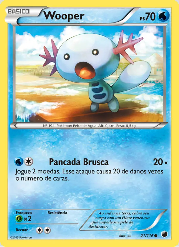 Image of the card Wooper