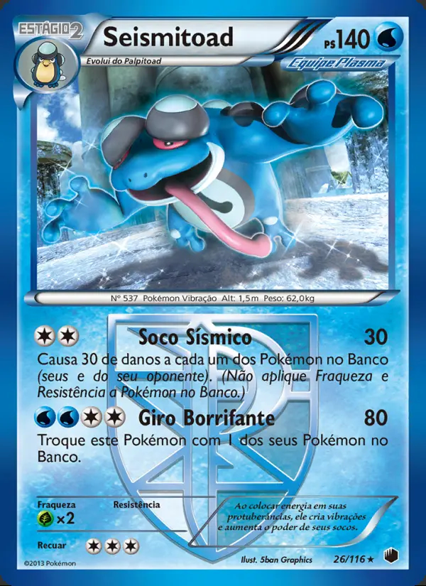 Image of the card Seismitoad