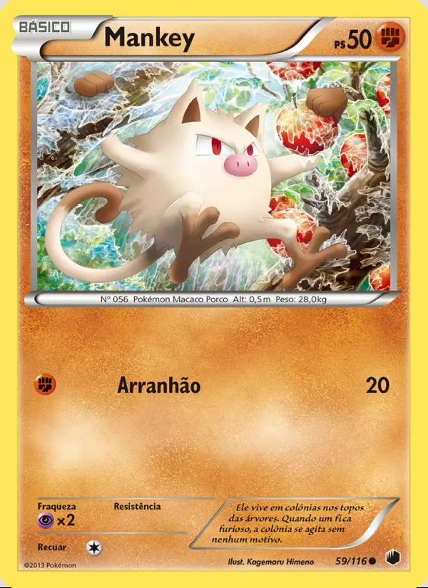 Image of the card Mankey