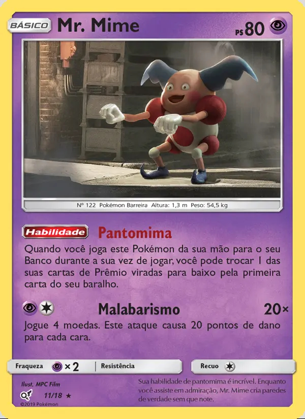 Image of the card Mr. Mime
