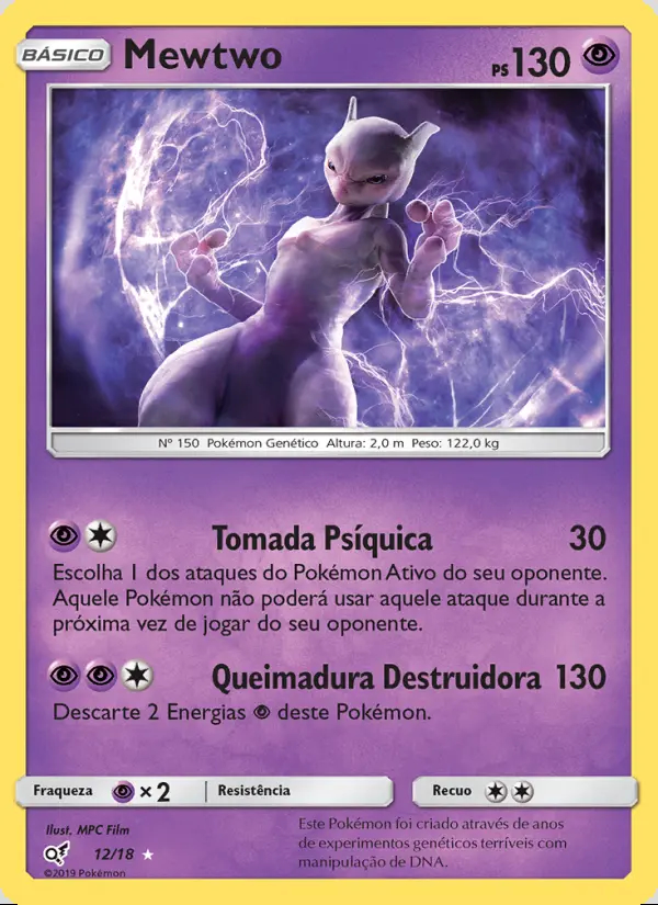 Image of the card Mewtwo
