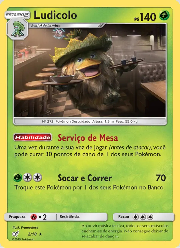 Image of the card Ludicolo