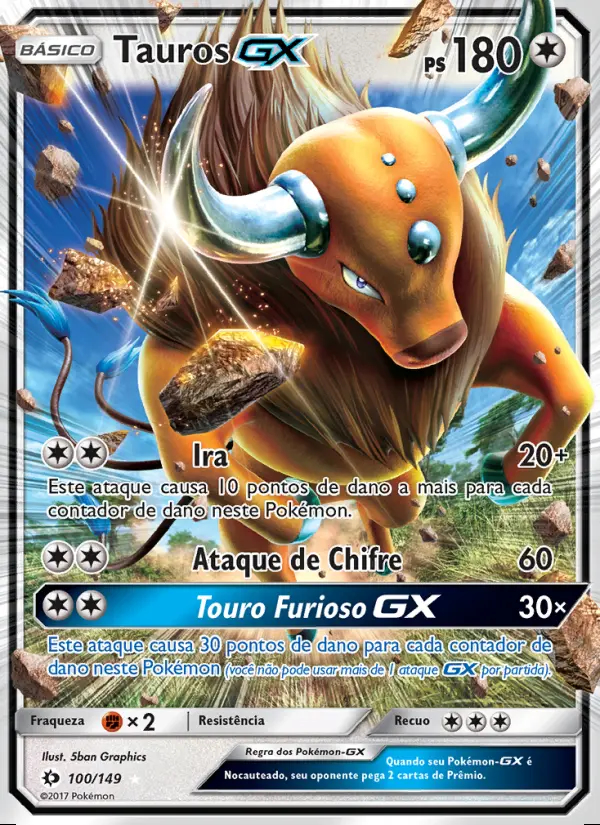 Image of the card Tauros GX
