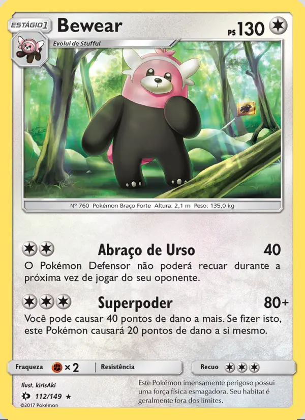 Image of the card Bewear