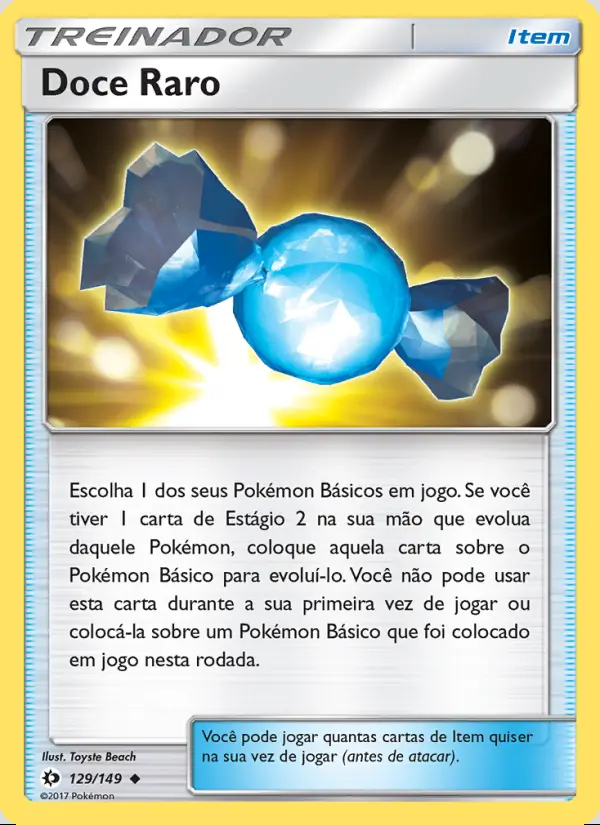 Image of the card Doce Raro