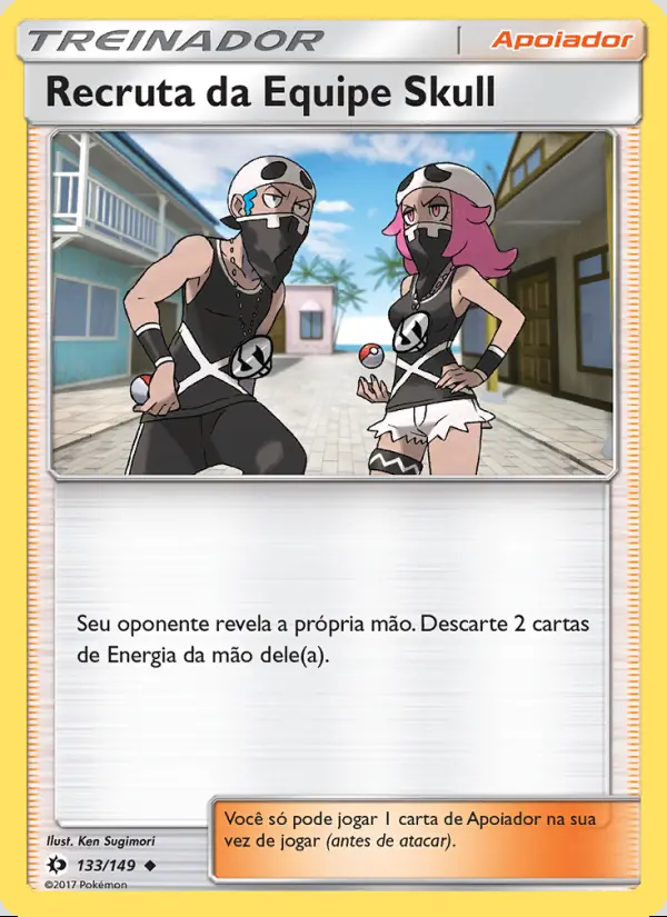 Image of the card Recruta da Equipe Skull