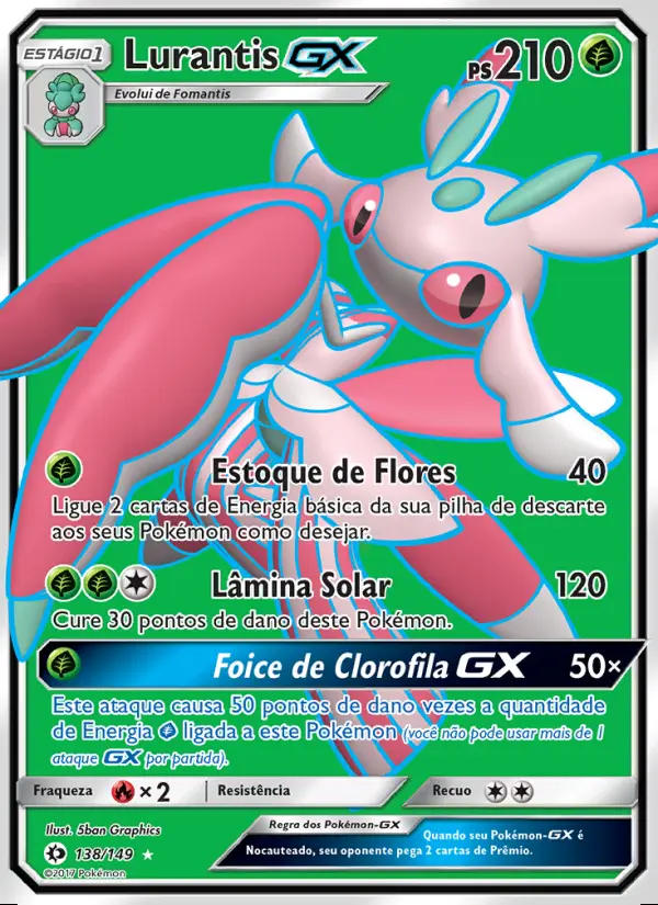 Image of the card Lurantis GX