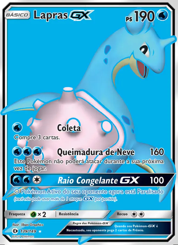 Image of the card Lapras GX